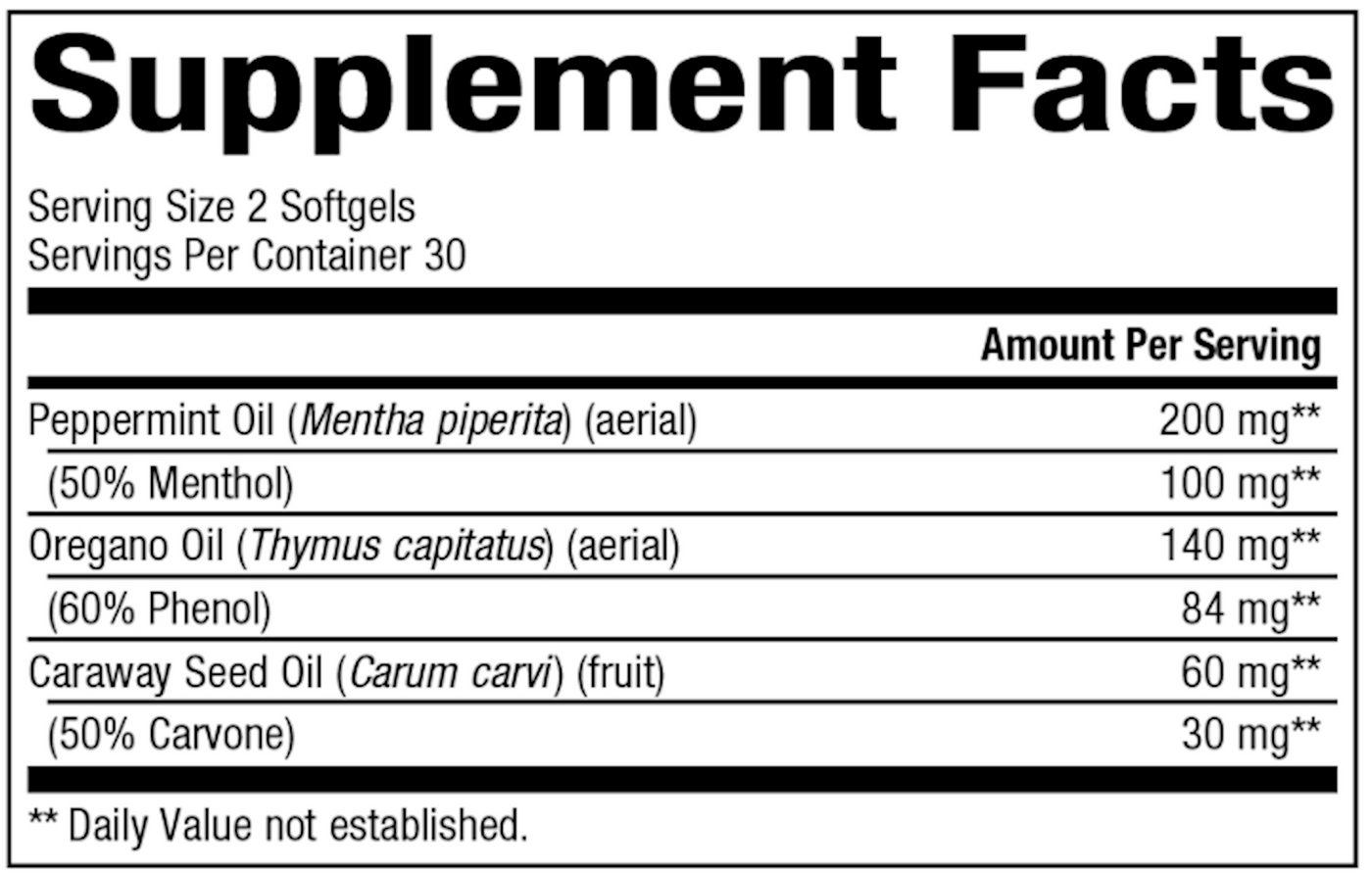 IB Care 60 Enteric Coated Softgels Curated Wellness