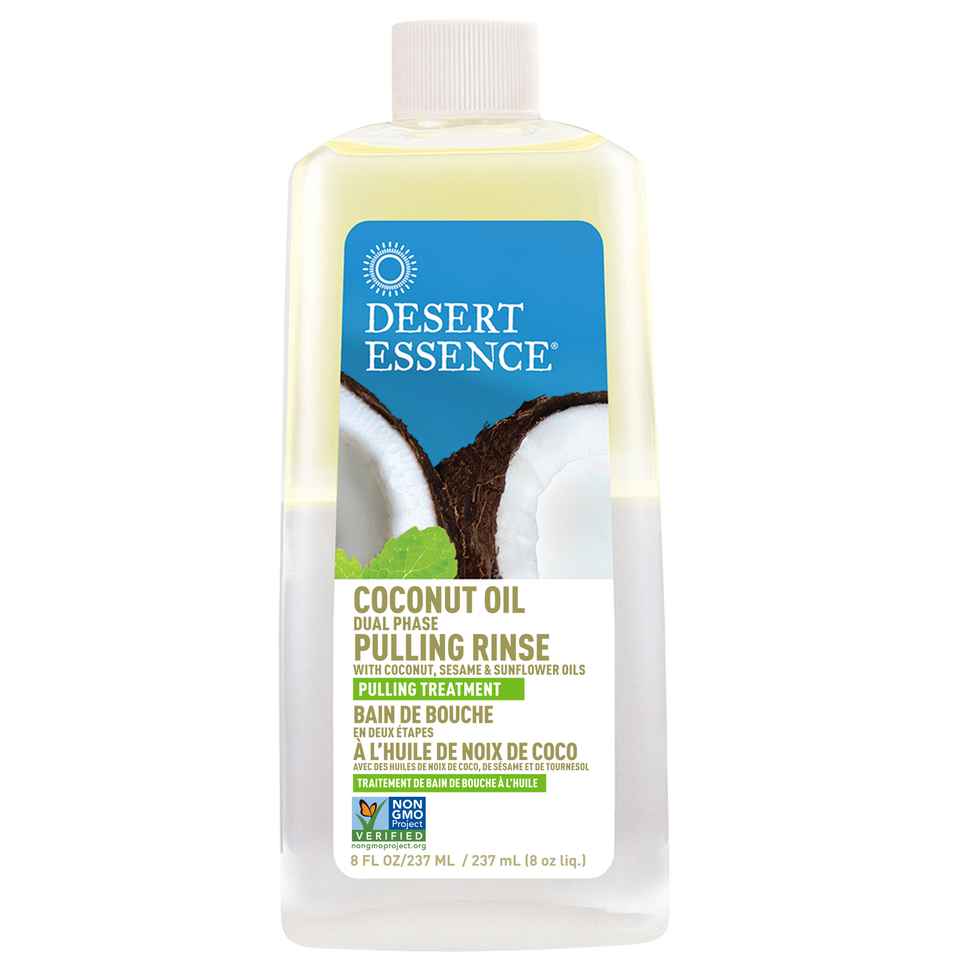 Coconut Oil Pulling Rinse 8 fl oz Curated Wellness