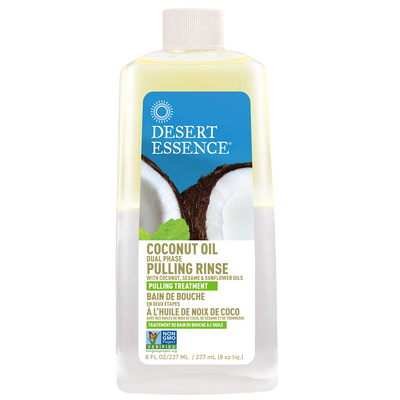 Coconut Oil Pulling Rinse 8 fl oz Curated Wellness
