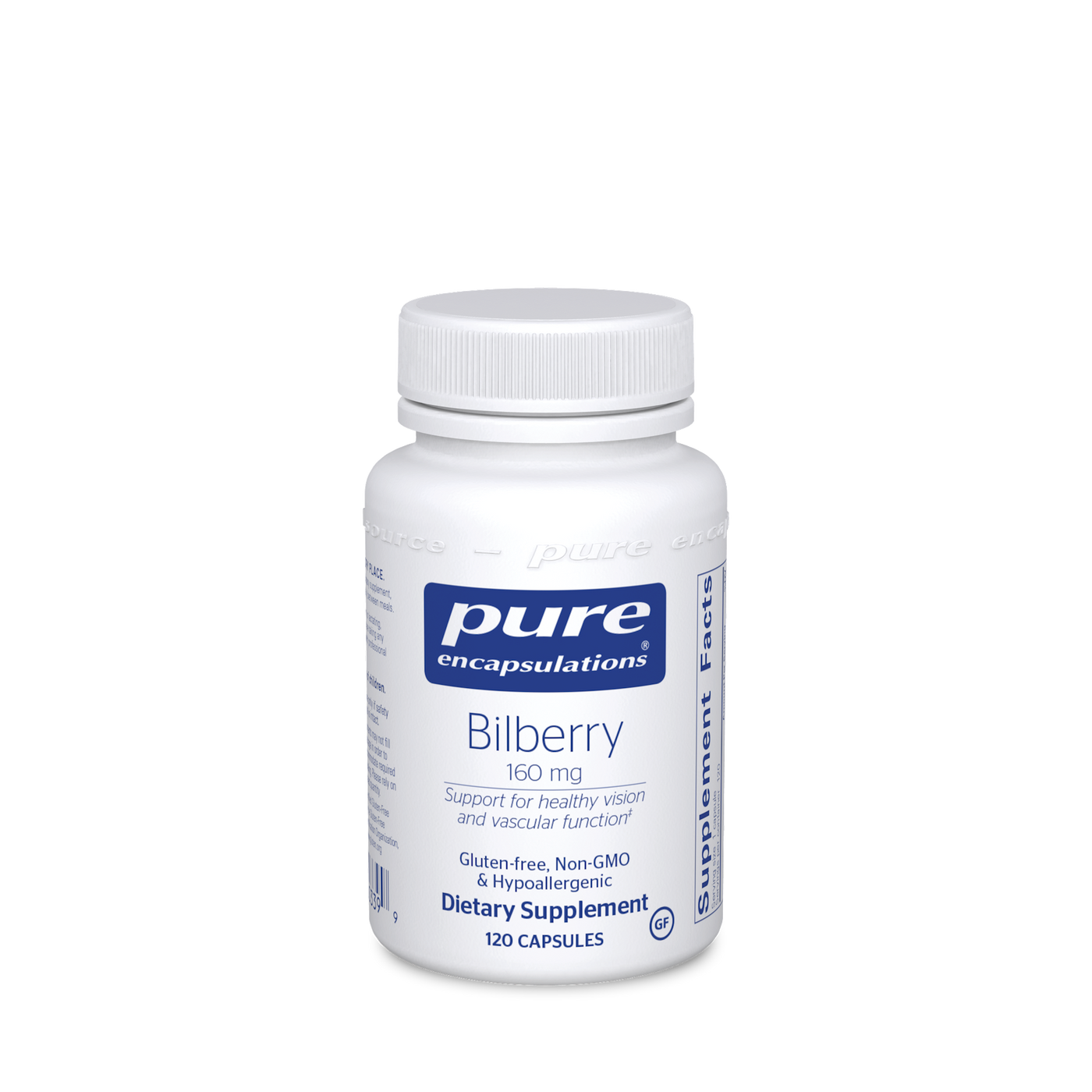 Bilberry 160 mg  Curated Wellness