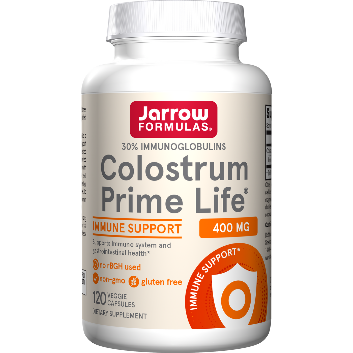 Colostrum Prime Life 400 mg  Curated Wellness