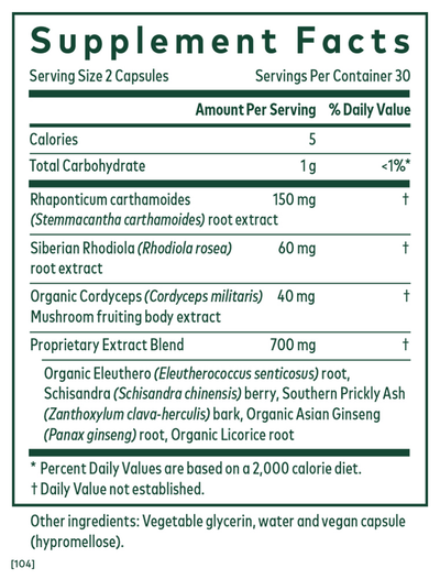 Revive HPA Phyto-Caps 60 liquid caps Curated Wellness