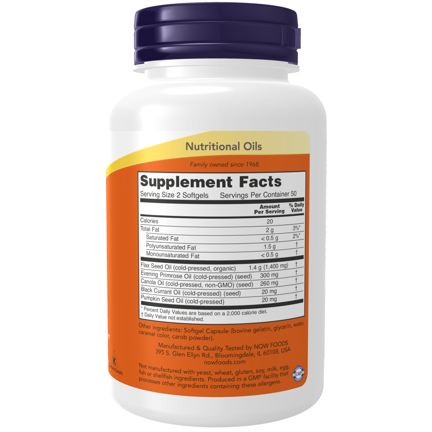 Omega 3-6-9 1000 mg  Curated Wellness