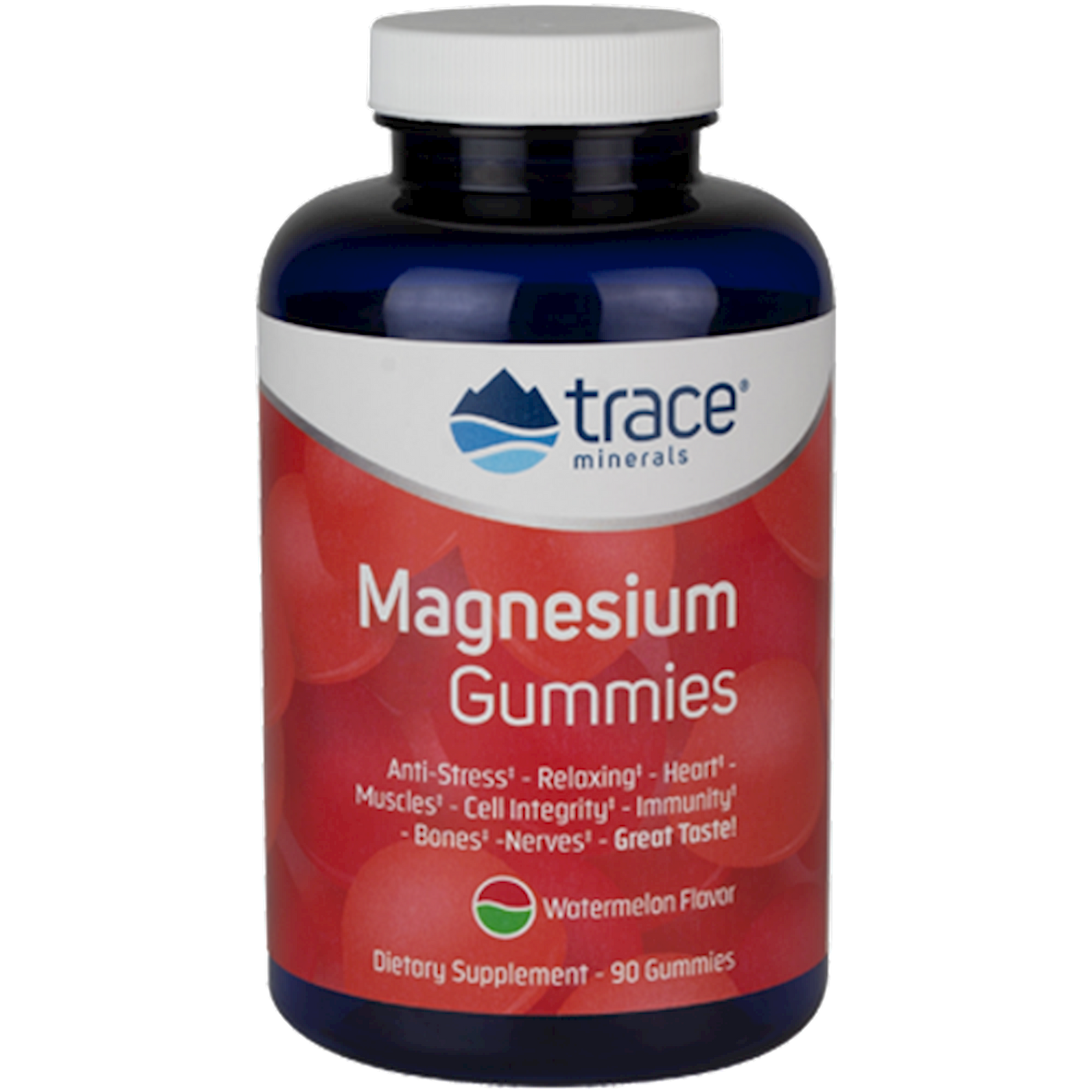 Magnesium Gummies Watermelon 120 gumm Curated Wellness