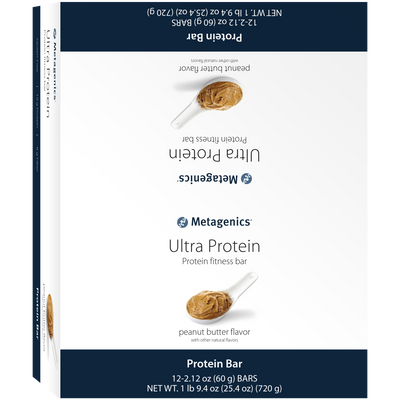 Ultra Protein Peanut Butter 12 Bars Curated Wellness