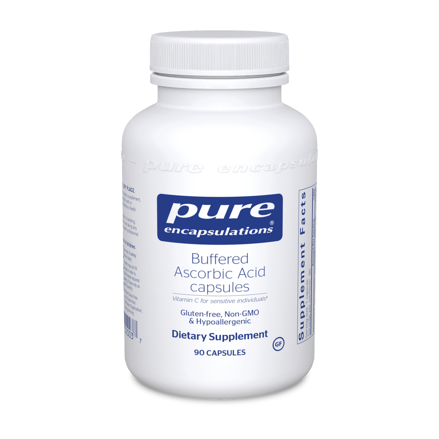 Buffered Ascorbic Acid 90 vcap Curated Wellness