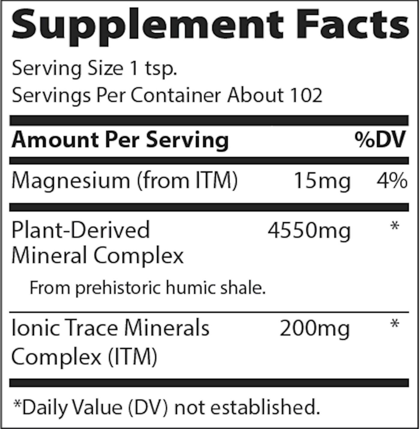 Ionic Plant Minerals 17 fl oz Curated Wellness