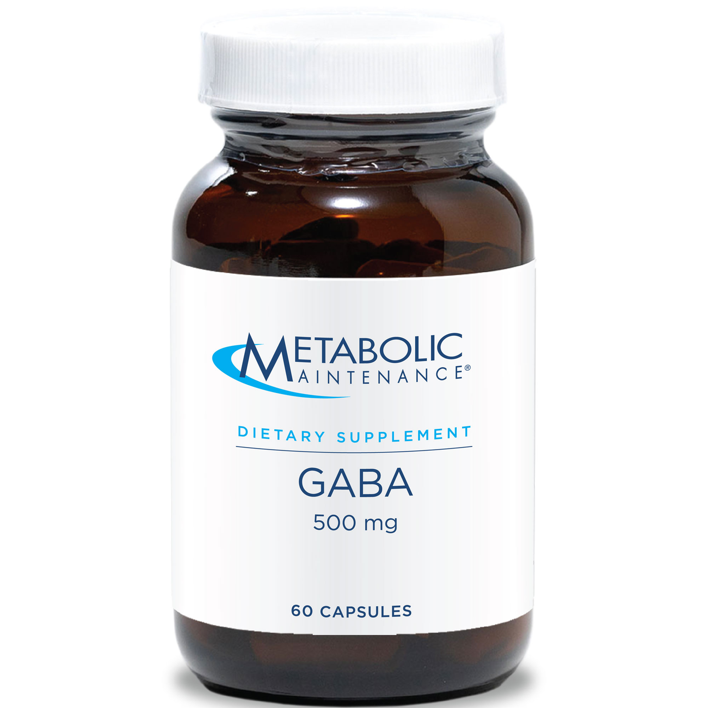 GABA-500 60 vcaps Curated Wellness