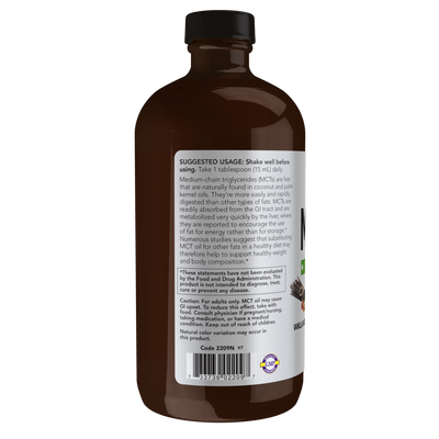 MCT Oil Vanilla Hazelnut 16 fl oz Curated Wellness
