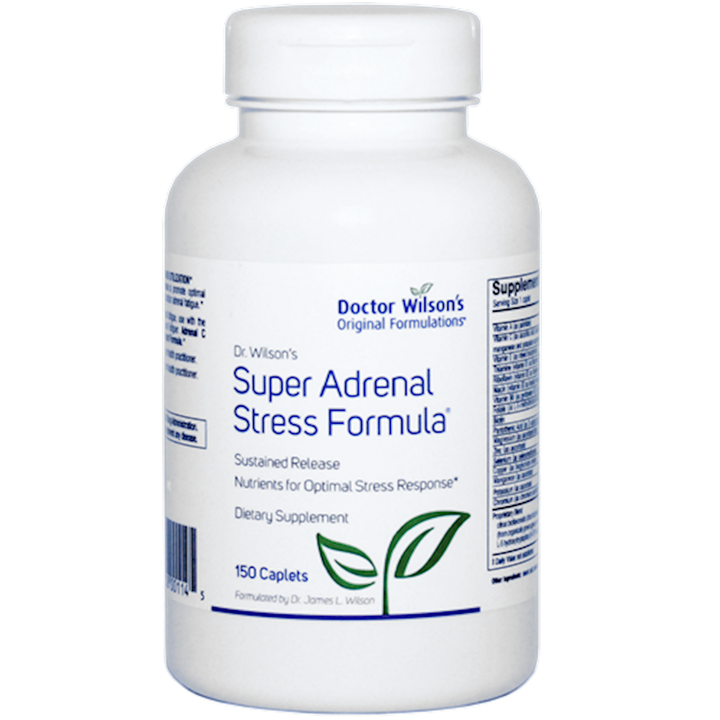 Super Adrenal Stress Formula 150 Caplets Curated Wellness