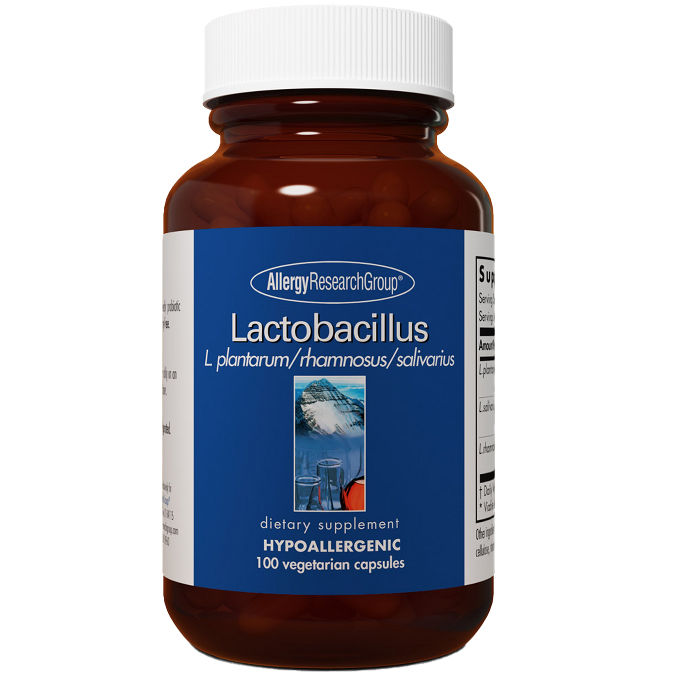 Lactobacillus 100 caps Curated Wellness
