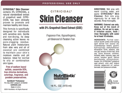 Citricidal Skin Cleanser  Curated Wellness