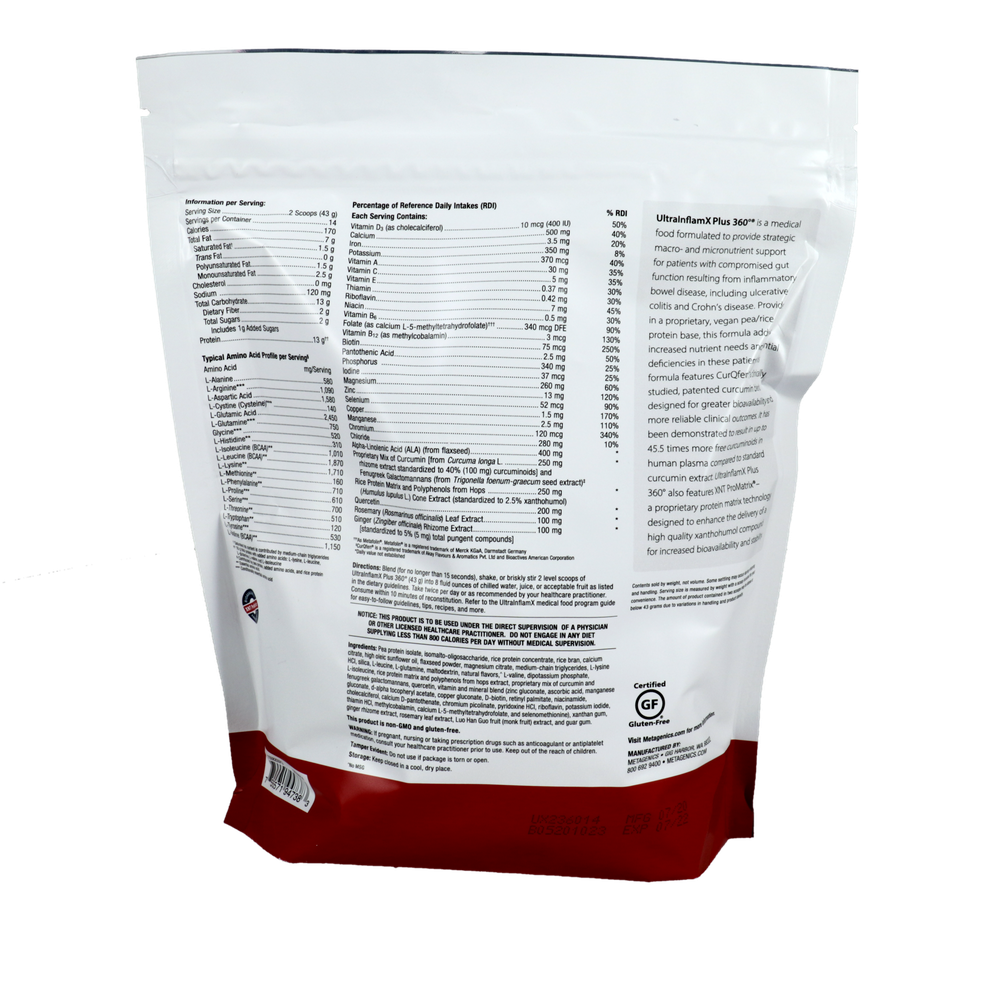 UltraInflamX Plus 360 Org Spice 602g