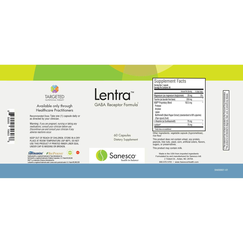 Lentra 60 caps