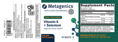 E-400 Selenium 60 tabs