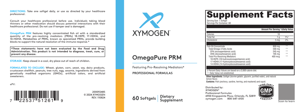 OmegaPure PRM 60sg