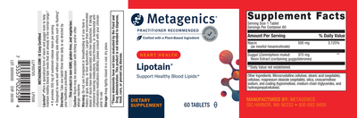 Lipotain 60 tabs