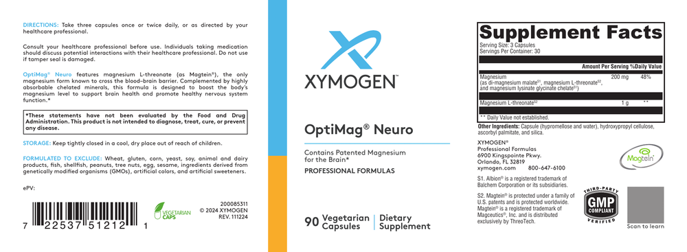 OptiMag Neuro 90 Capsules