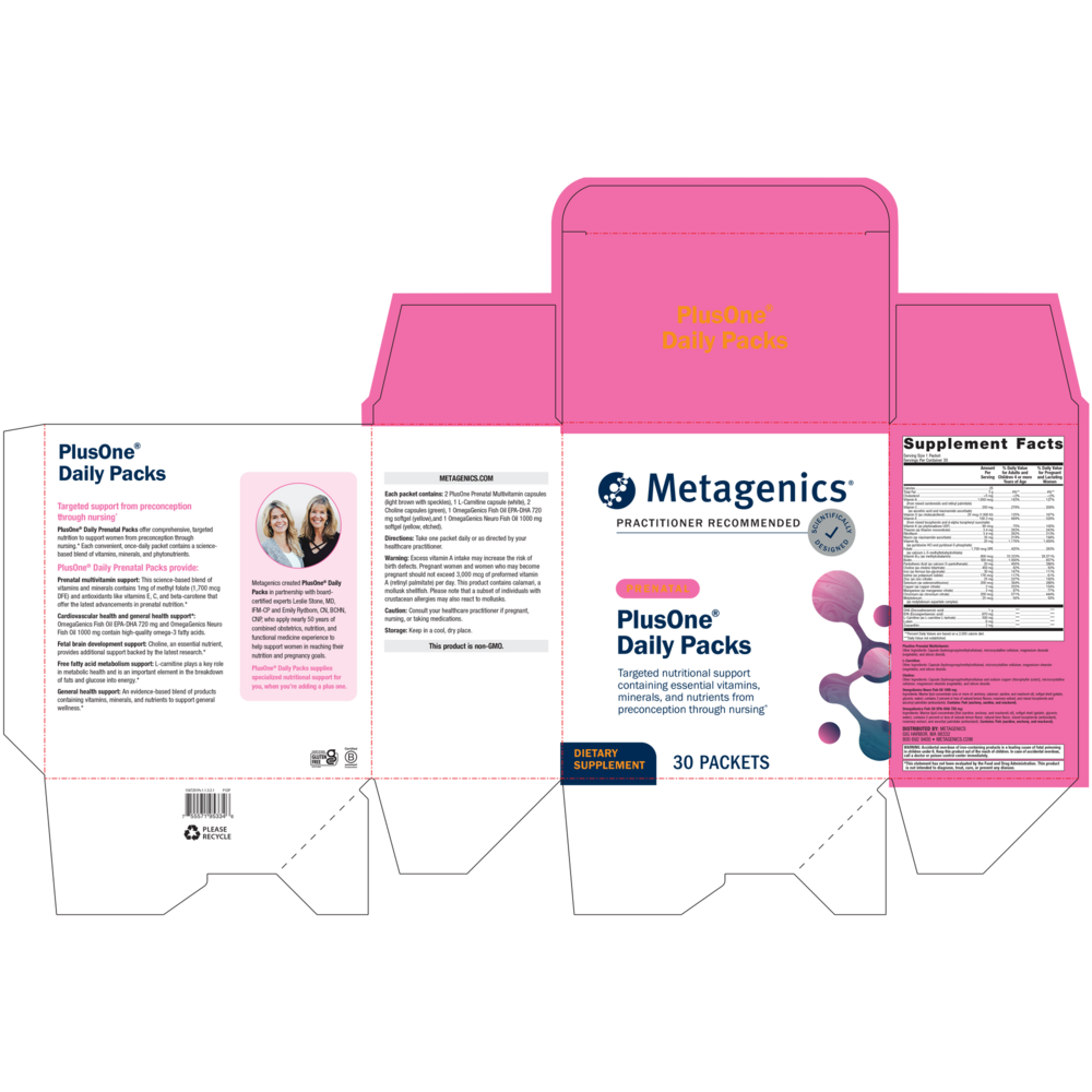 Plus One Daily Prenatal 30 packets