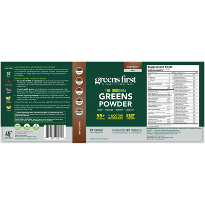 Greens First PRO (Chocolate) 400g California Only