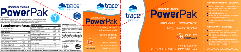 Power Pak Orange Blast 30 packets