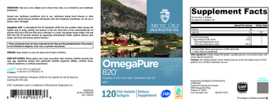 OmegaPure 820 120 Softgels