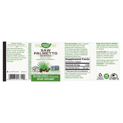 Saw Palmetto Berries 585 mg