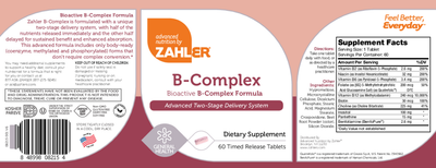 B-Complex, BioActive Timed Release