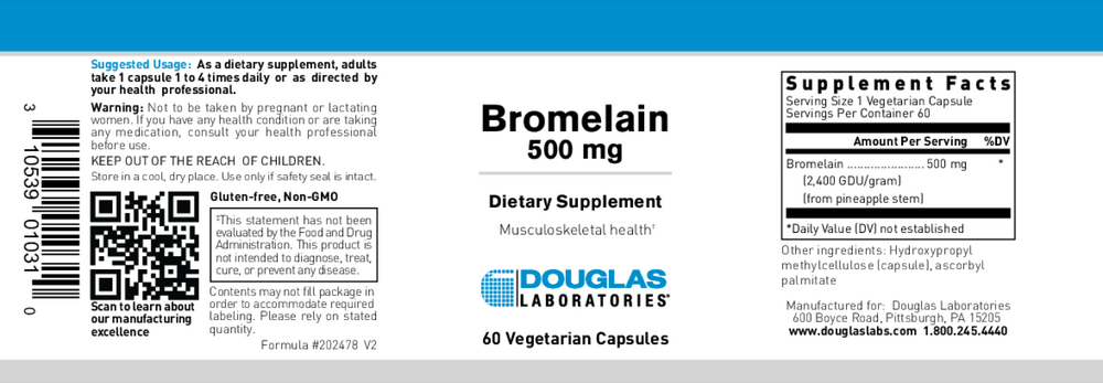 Bromelain 500mg
