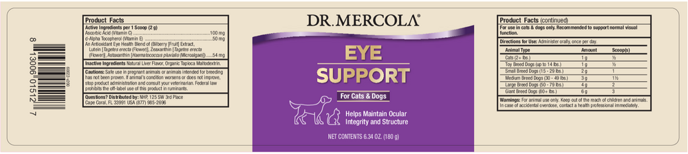 Eye Support Cats & Dogs