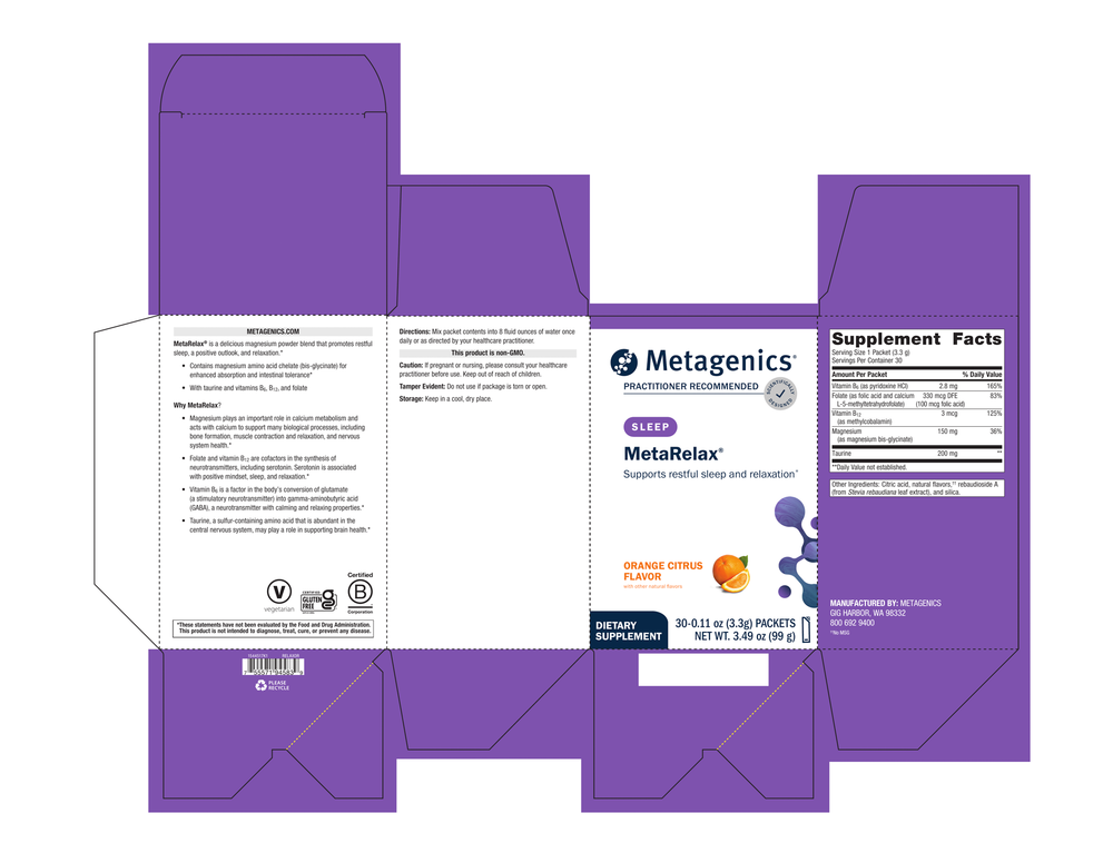 MetaRelax 30 (3.3 g) packets