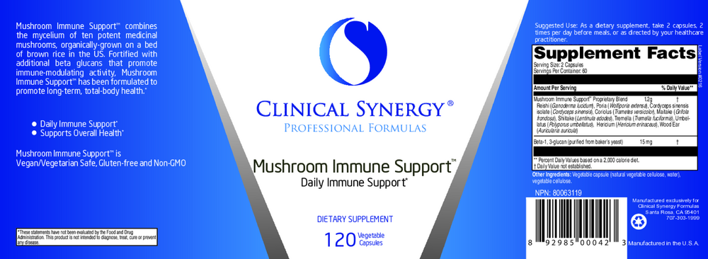 Mycoceutics Total Body Support 120 cap