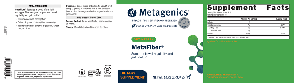 MetaFiber Powder ings