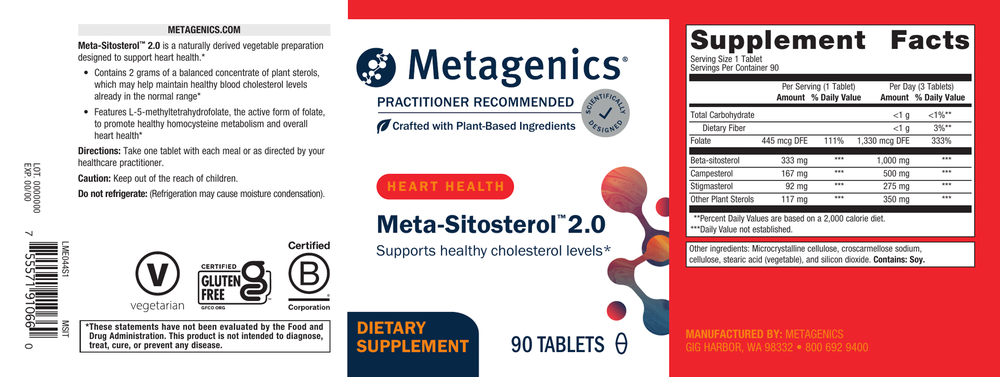 Meta-Sitosterol 2.0 90 tabs