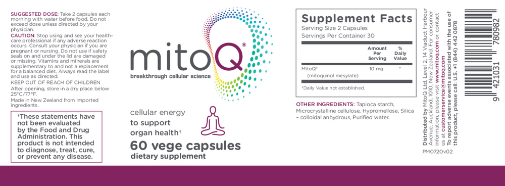 MitoQ Pure 5 mg