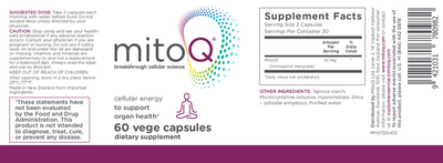MitoQ Pure 5 mg