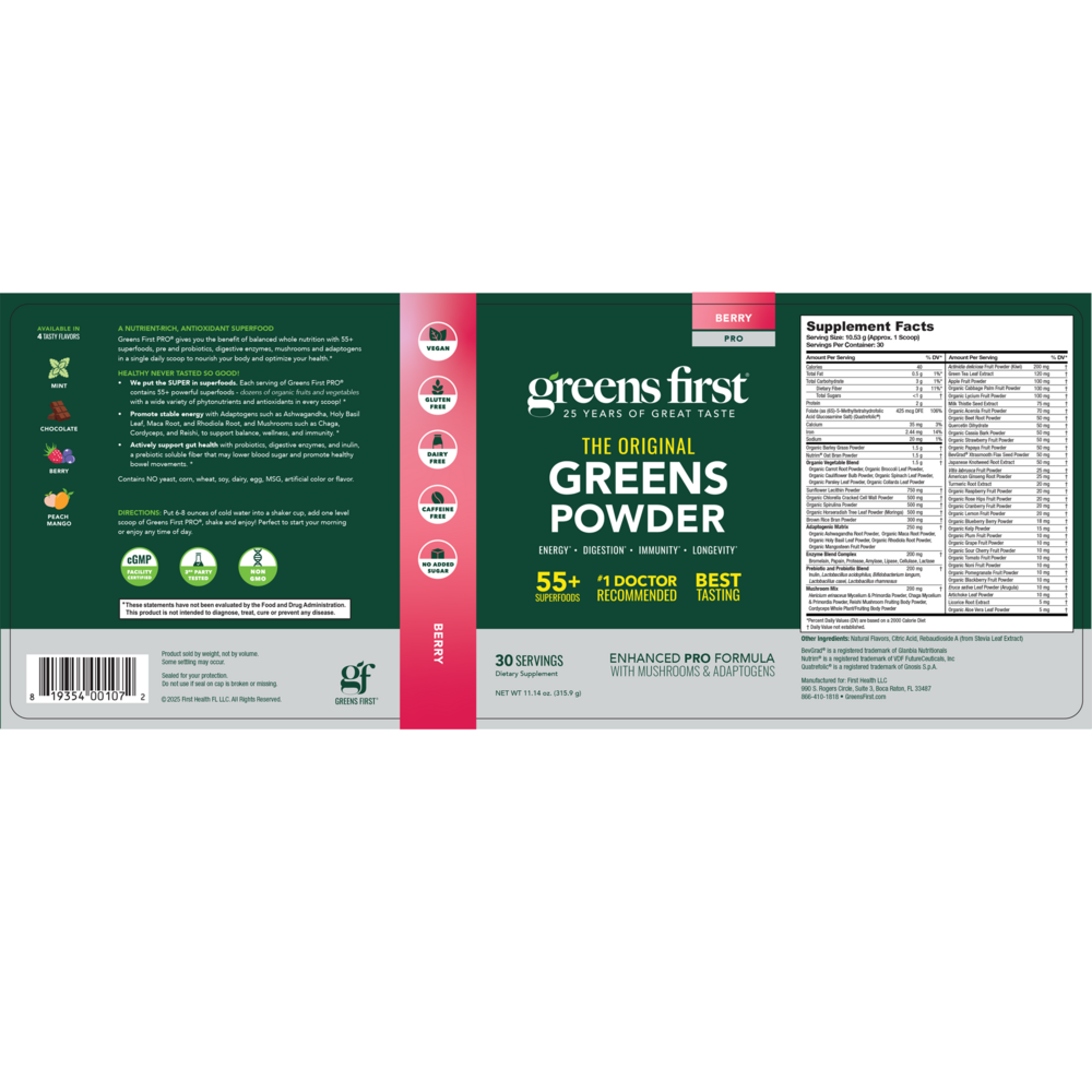 Greens First Berry PRO