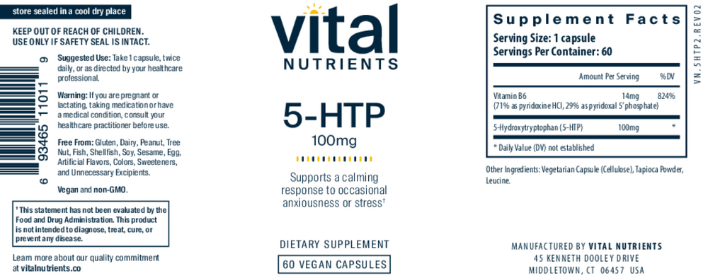 5-HTP 100 mg