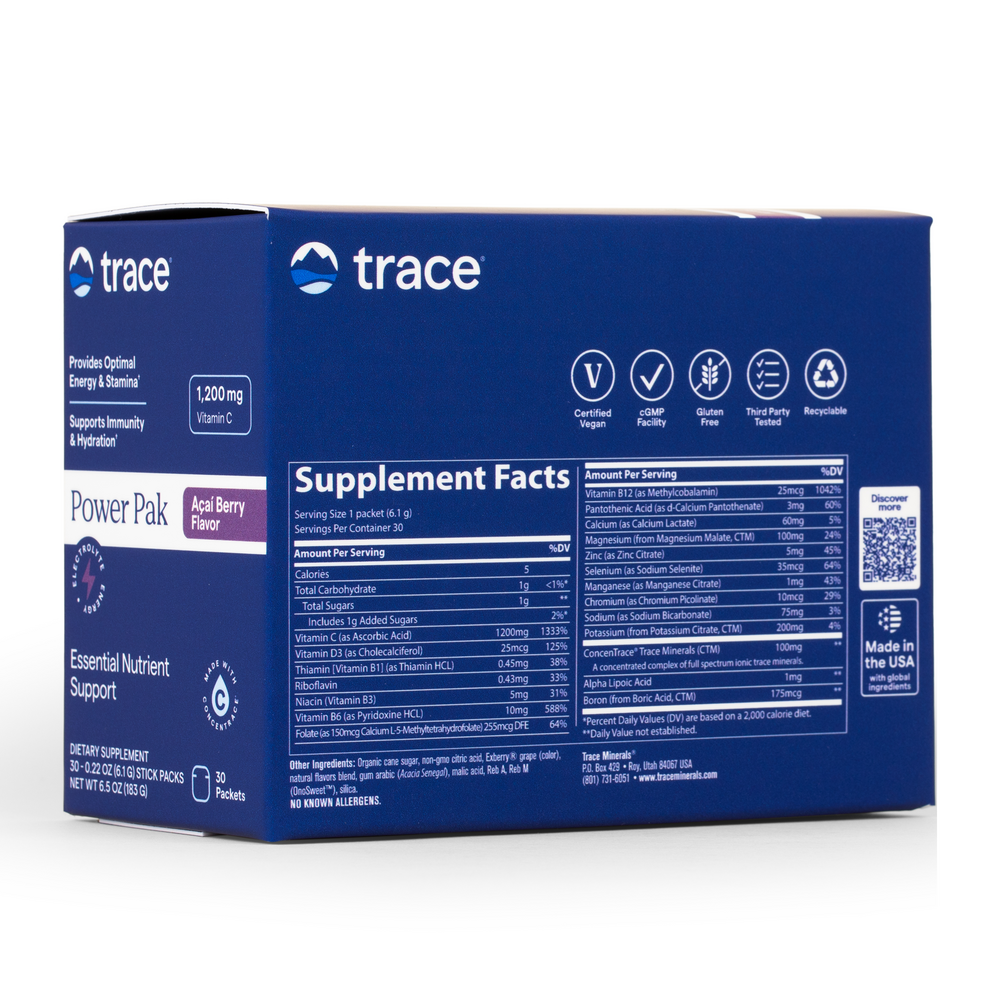 Power Pak Non-GMO Acai Berry 30 packets