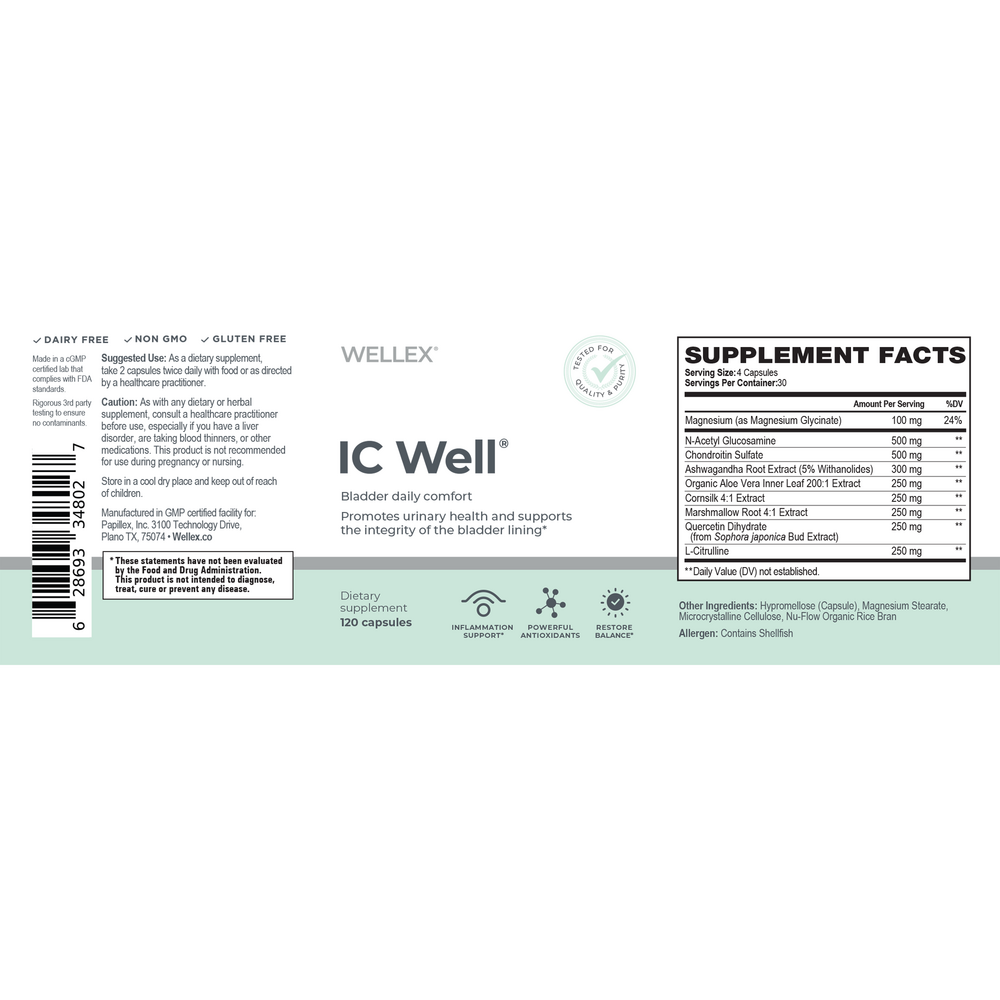 IC Well capsules 120