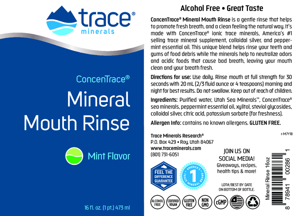 Mineral Mouth Rinse 16 fl oz