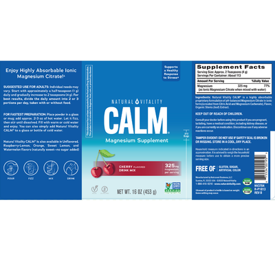 Natural Calm Cherry