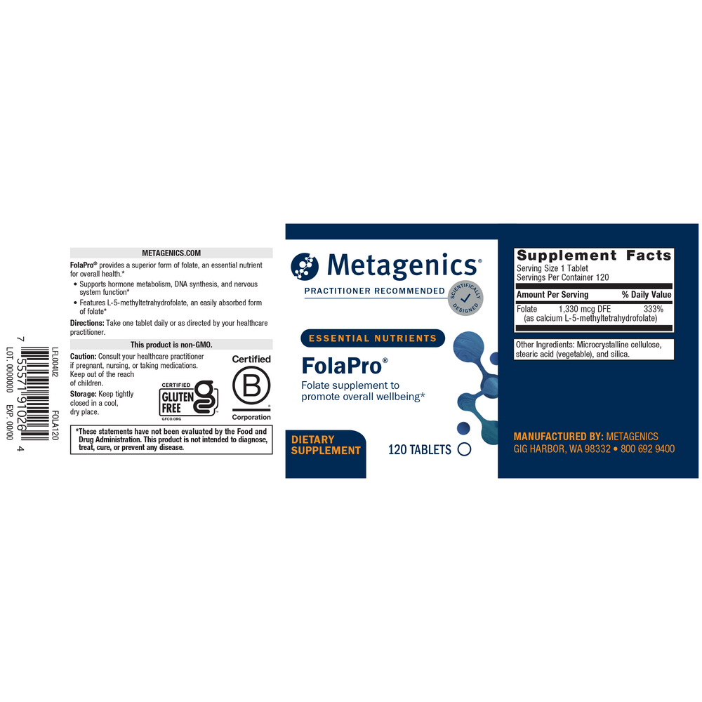 FolaPro 120 tabs