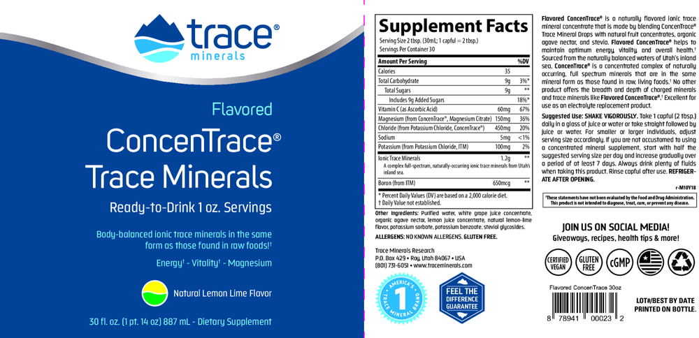 ConcenTrace Trace Minerals 30 fl oz