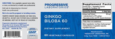 Ginkgo Biloba 60