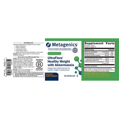 UltraFlora Healthy Weight with Akkermansia