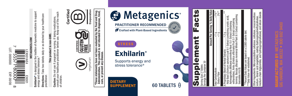Exhilarin 60 tabs