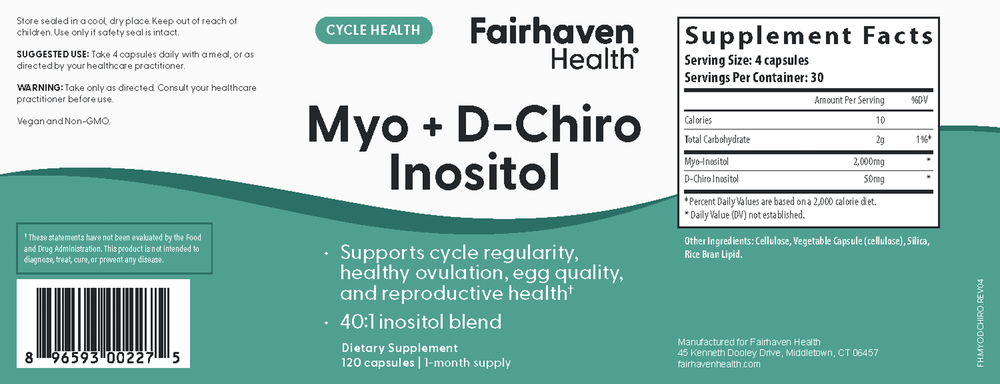 Myo + D-Chiro Inositol