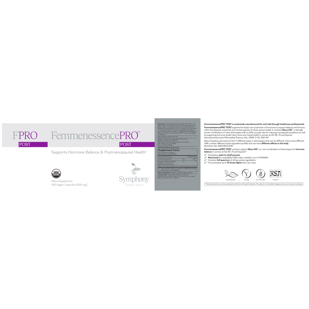 FemmenessencePRO POST (Maca-GO®) 180c