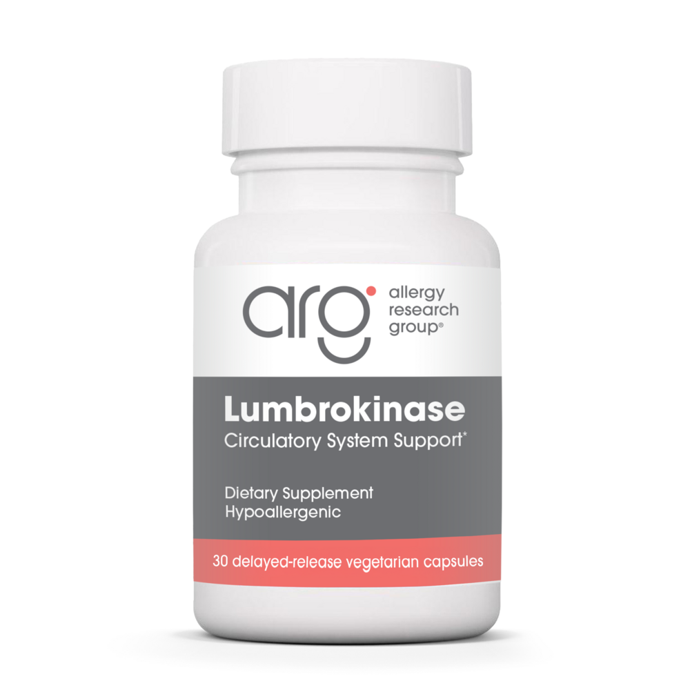  Lumbrokinase Circulatory Systemic Enzymes Curated Wellness